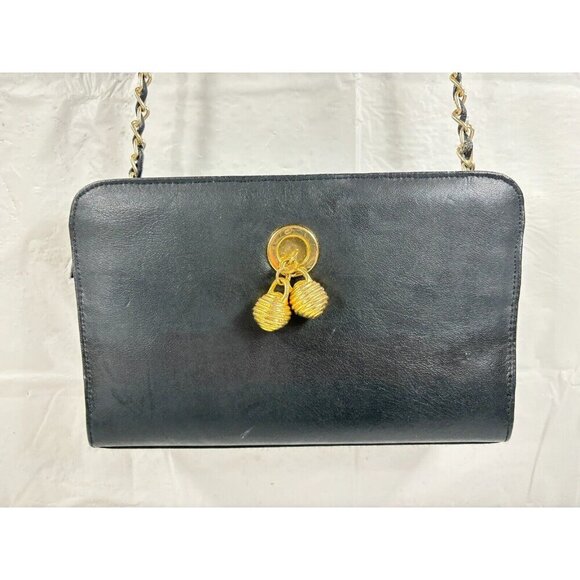 Bruno Lorelli Black Shoulder Purse with wallet - Picture 1 of 15